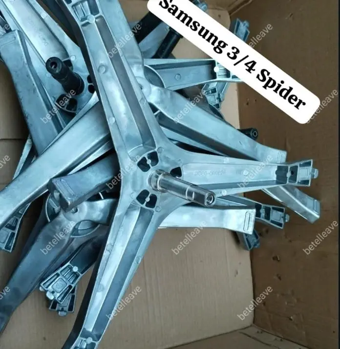SAMSUNG FRONT LOADER WASHING MACHINE DRUM SPIDER ARM  / HUB BRACKET / SHAFT SUPPORT