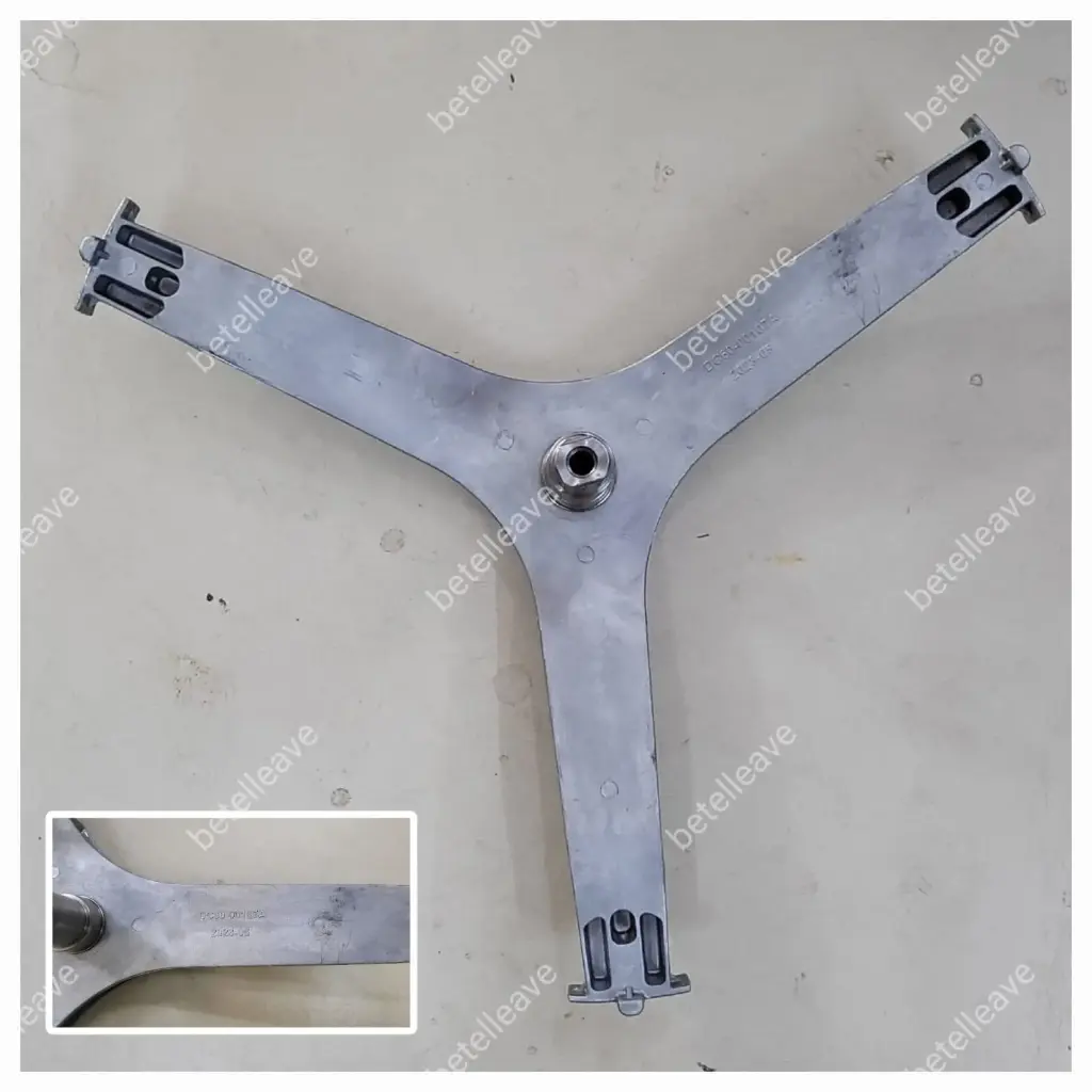 SAMSUNG FRONT LOADER WASHING MACHINE DRUM SPIDER ARM  / HUB BRACKET / SHAFT SUPPORT