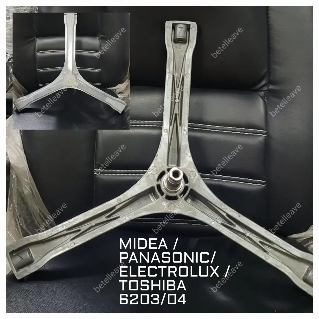 MIDEA / PANASONIC / ELECTROLUX / TOSHIBA FRONT LOADER WASHING MACHINE DRUM SPIDER ARM  / HUB BRACKET / SHAFT SUPPORT