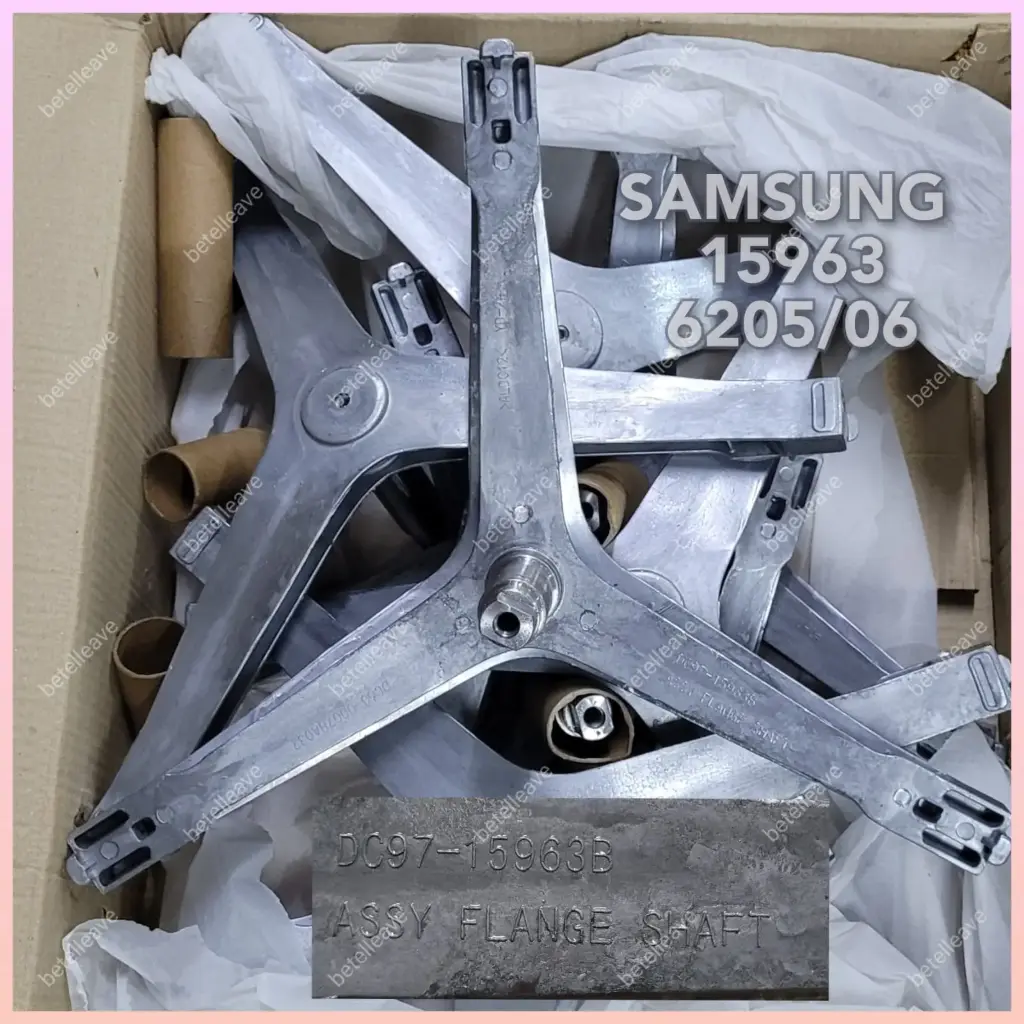 SAMSUNG FRONT LOADER WASHING MACHINE DRUM SPIDER ARM  / HUB BRACKET / SHAFT SUPPORT
