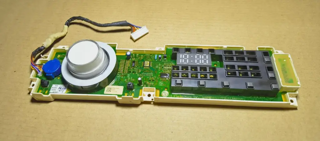 LG FRONT LOADER WASHING MACHINE DISPLAY PCB BOARD