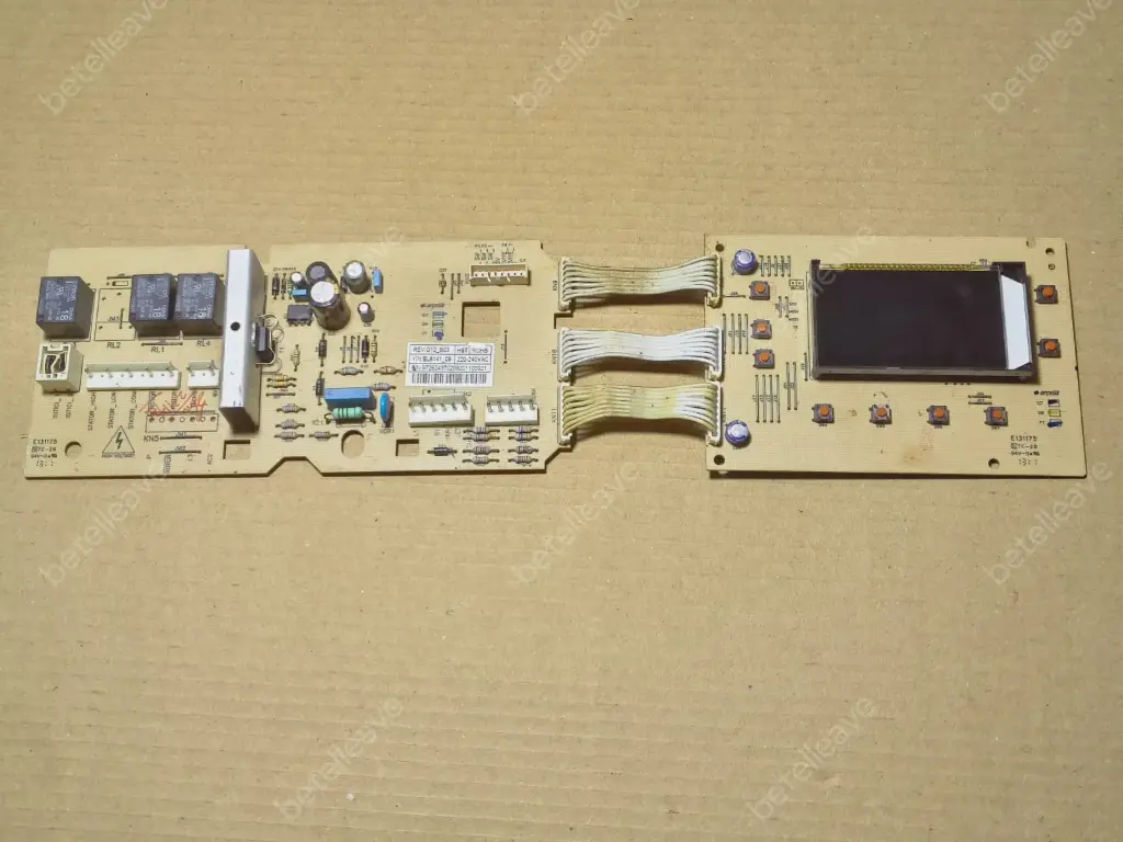 Front loader washing machine PCB board