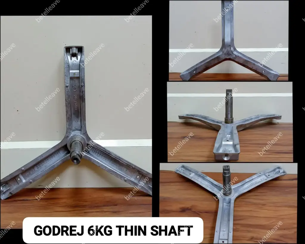 GODREJ FRONT LOADER WASHING MACHINE DRUM SPIDER ARM  / HUB BRACKET / SHAFT SUPPORT