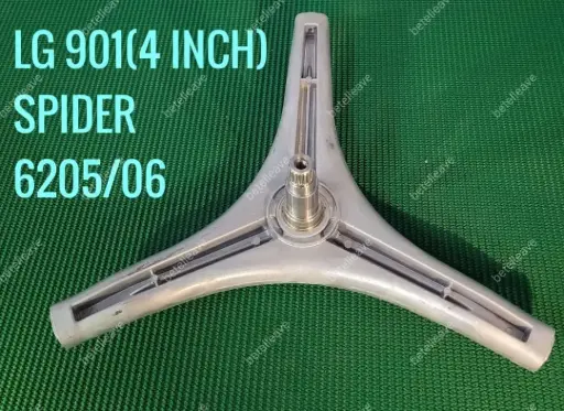 LG  FRONT LOADER WASHING MACHINE DRUM SPIDER ARM  / HUB BRACKET / SHAFT SUPPORT