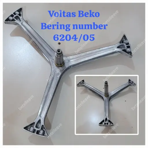 VOLTAS BEKO FRONT LOADER WASHING MACHINE DRUM SPIDER ARM  / HUB BRACKET / SHAFT SUPPORT