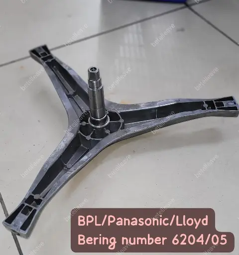 BPL /  PANASONIC / MARQ / LLOYD FRONT LOADER WASHING MACHINE DRUM SPIDER ARM  / HUB BRACKET / SHAFT SUPPORT